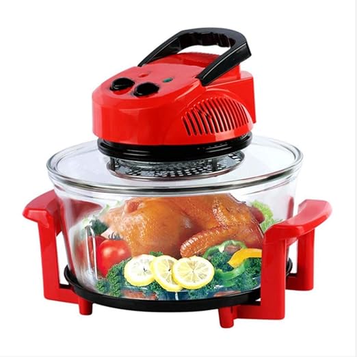 YQAD Cristal de Aire Multifuncional Freidora Eléctrica Freidora ...