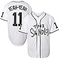 Benny 'The Jet' Rodriguez 30 The Sandlot Bel Air Short Sleeve Squints Yeah-Yeah Baseball Jersey
