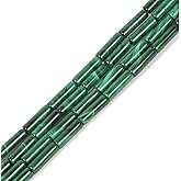 13mm Natural Malachite Column Tube Cylinder Loose Beads 15 inch Jewelry Making DIY Bracelet Necklace