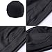 Hihelp 2Packs Skull Cap Quick Dry Sports Sweat Beanie Great Cycling Caps Headband Sweatband for Man Woman (Black & Gray)