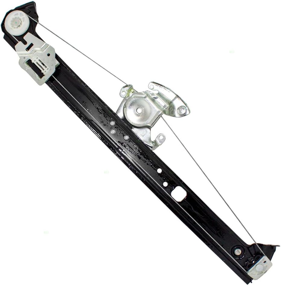 AutoandArt Replacement Passengers Rear Power Window Lift Regulator Compatible with 2000-2006 X5 51357125060