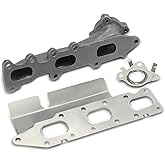 A-Premium Right Side Exhaust Manifold W/Gaskets [DOHC 6Cyl 3.5L] Compatible with Ford F-150 2011-2016, Transit-150 250 350 20