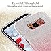 Galaxy S8 Case, Poristal Luxury Bling Glitter Back Cover Protective Bumper [Slim Fit,Anti-scratch] Case for Samsung Galaxy S8 (Gradient-pink)