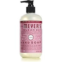 Mrs. Meyer's Clean Day Liquid Hand Soap, Peppermint, Cruelty Free and Biodegradable Hand Wash Made with Essential Oils, 370 m