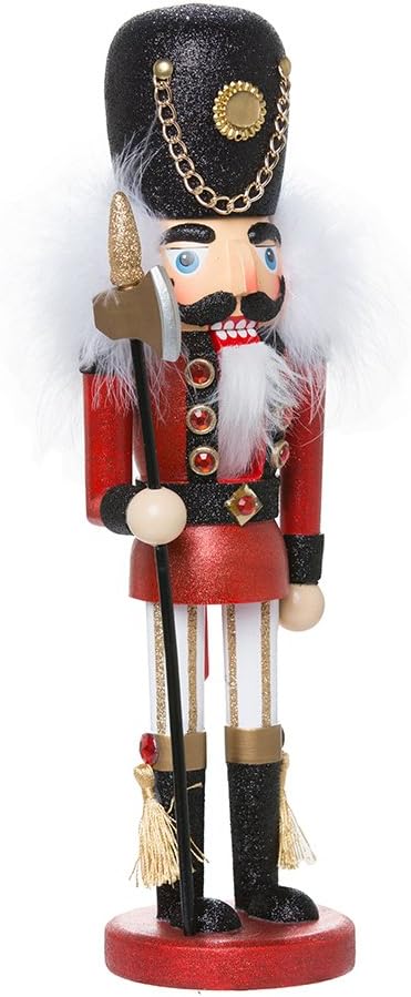 Nutcrackers - Kurt S. Adler Kurt Adler 15-Inch Hollywood Red and Black Soldier Nutcracker