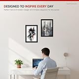 Alison Kingsgate Modern 14x10 Black Picture Frame Engineered Wood view 4