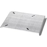 For Attwood SP-15100 Boat Seat Mounting Plate, Boat Seat Mount Plate for Jon Boat Bench Seat, Boat Seat Slide Mount Bench Style Seat Plate on 15-Inch Rails, Boat Seat Mounting Hardware