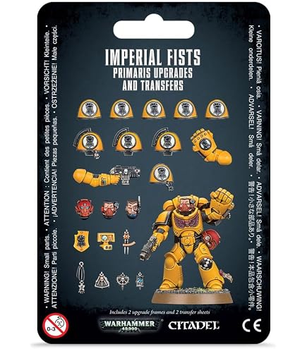 Promo JOYTOY Warhammer 40K Imperial Fists Third Captain Tor Garadon JT3426 Diskon 23% di Seller