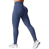 VOYJOY Women Seamless Impact Leggings Scrunch Workout Leggings Medium Waist Tummy Control Butt Lifting Gym Yoga Pants
