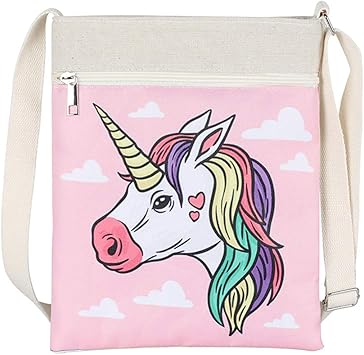 unicorn messenger bag