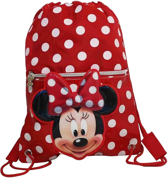 minnie mouse drawstring backpack