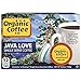 The Organic Coffee Co. Compostable Coffee Pods - Java Love (12 Ct) K Cup Compatible including Keurig 2.0, Medium Roast, USDA Organic