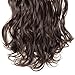 8PCS 24-26 inches Highlight Straight Wavy Curly Full Head Clip in Hair Extensions 18Clips Women Lady Hairpiece (24