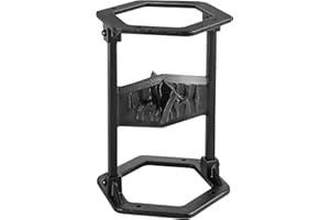 CEED4U Kindling Splitter with Dual Blades, Upgraded Hand Log Splitter Manual Wood Splitting Wedge, Cast Iron Firewood Cracker Cutter Tool for Outdoor Camping Picnic, Dia.8”