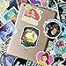 100Pack Different Cartoon Princess Themes Stickers Snow White Princess Anna Sticker Decals for Water Bottle Laptop Cellphone Bicycle Motorcycle Car Bumper Luggage Travel Case. Etc (Cartoon Princess)
