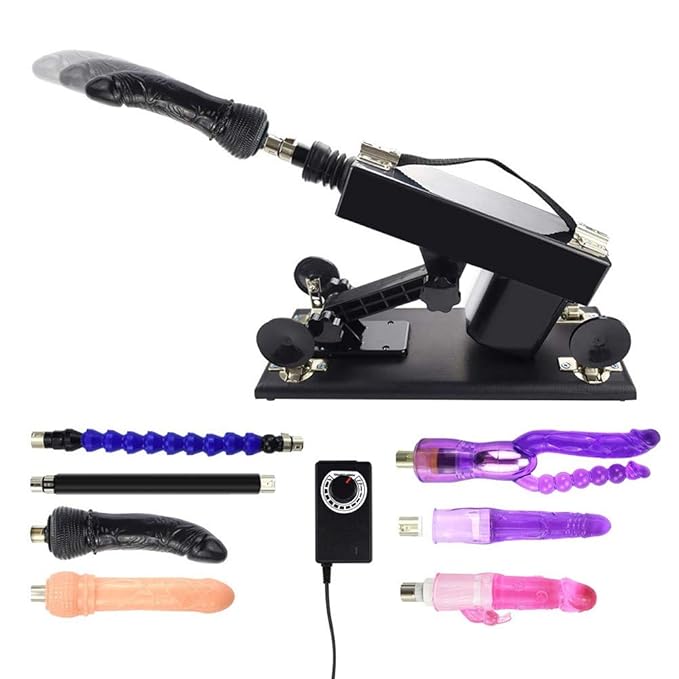 CRYP Supermatic Love Sex Maschine für Männer Frauen Fickmaschine Liebesmaschinen Mit 7 Dildos Stoßen Geschwindigkeit Einstell