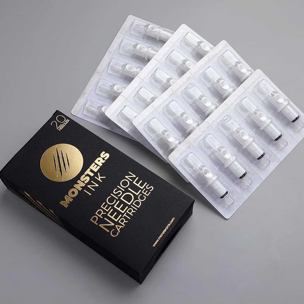 Monsters Ink Precision Single Straight Magnum Needle Cartridges (11 Single Magnum 0.30mm)