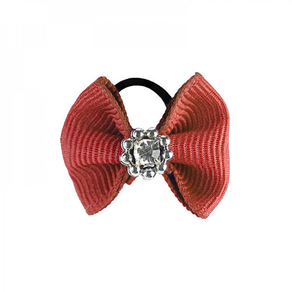 Horze Diamond Show Bows Exlusive - Red