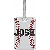 Sports Gifts for Boys Team - Personalized Backpack Name Tag for Bag - Teen Present Idea - Luggage Suitcase Travel Accessory (
