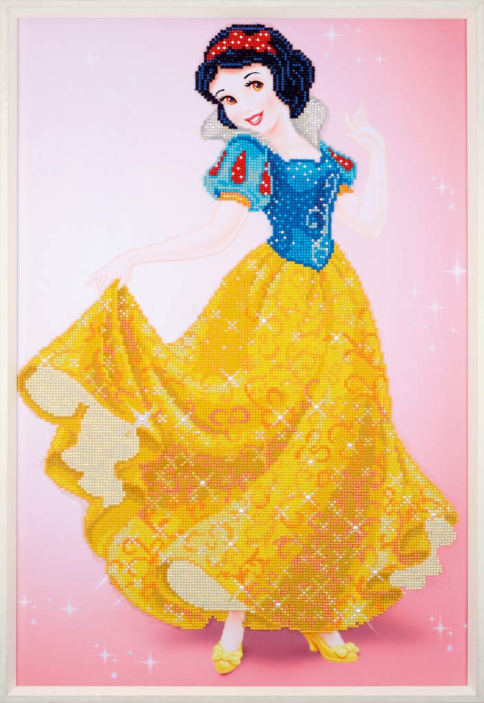 Vervaco Diamond Painting Kit: Disney Snow White, Multi, 25.5 x 25.5cm