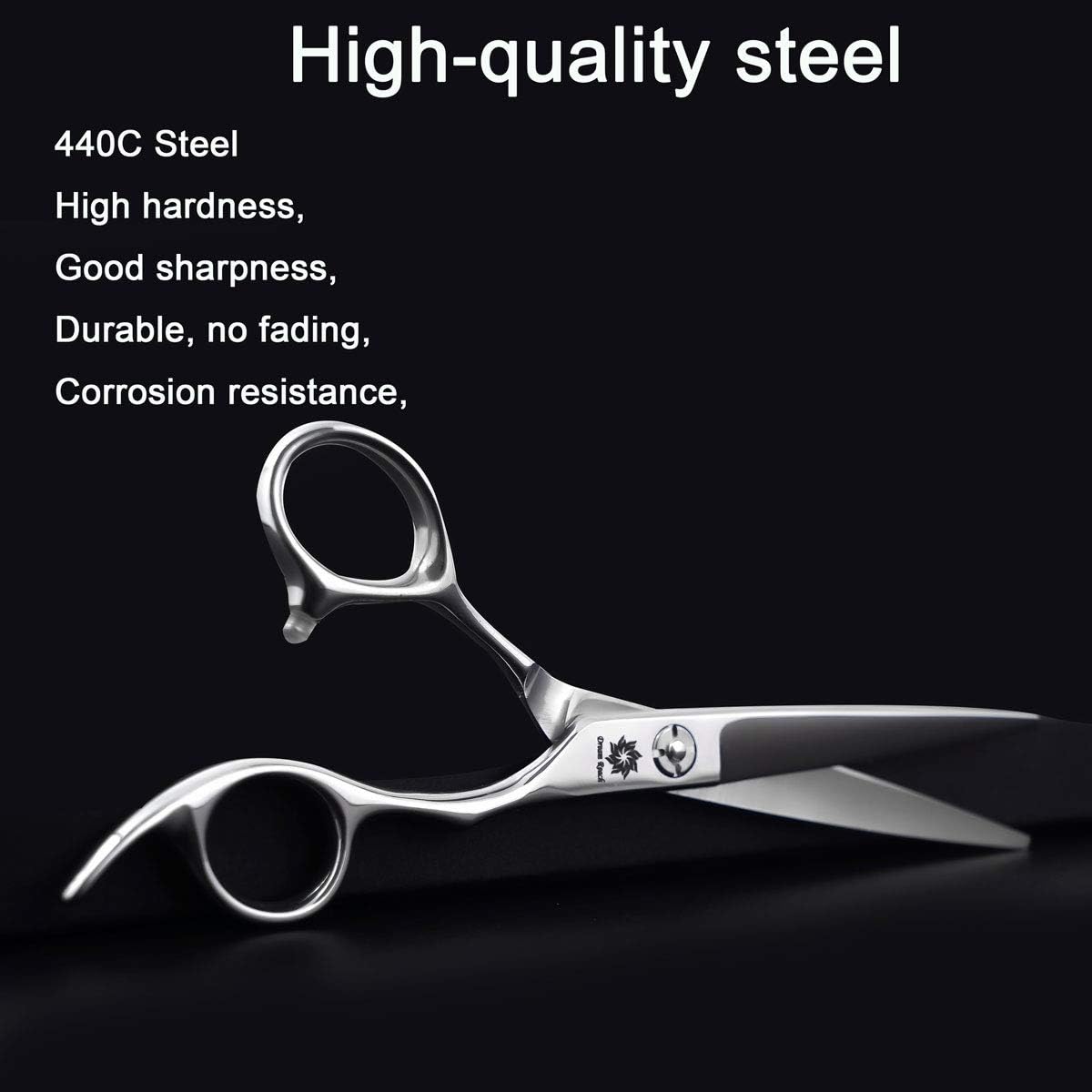 Dream Reach Professional 6.0'' Barber Shears Hair Cutting Scissors Hairdressing Scissors Straight Scissors for Wome and Men - Image 3