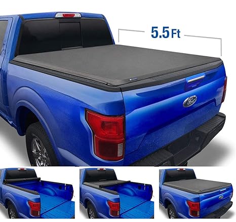 Tyger Auto T1 Roll Up Truck Tonneau Cover Tg Bc1f9022 Works With 2009 2014 Ford F 150 Excl Raptor Series Styleside 55 Bed For Models Without
