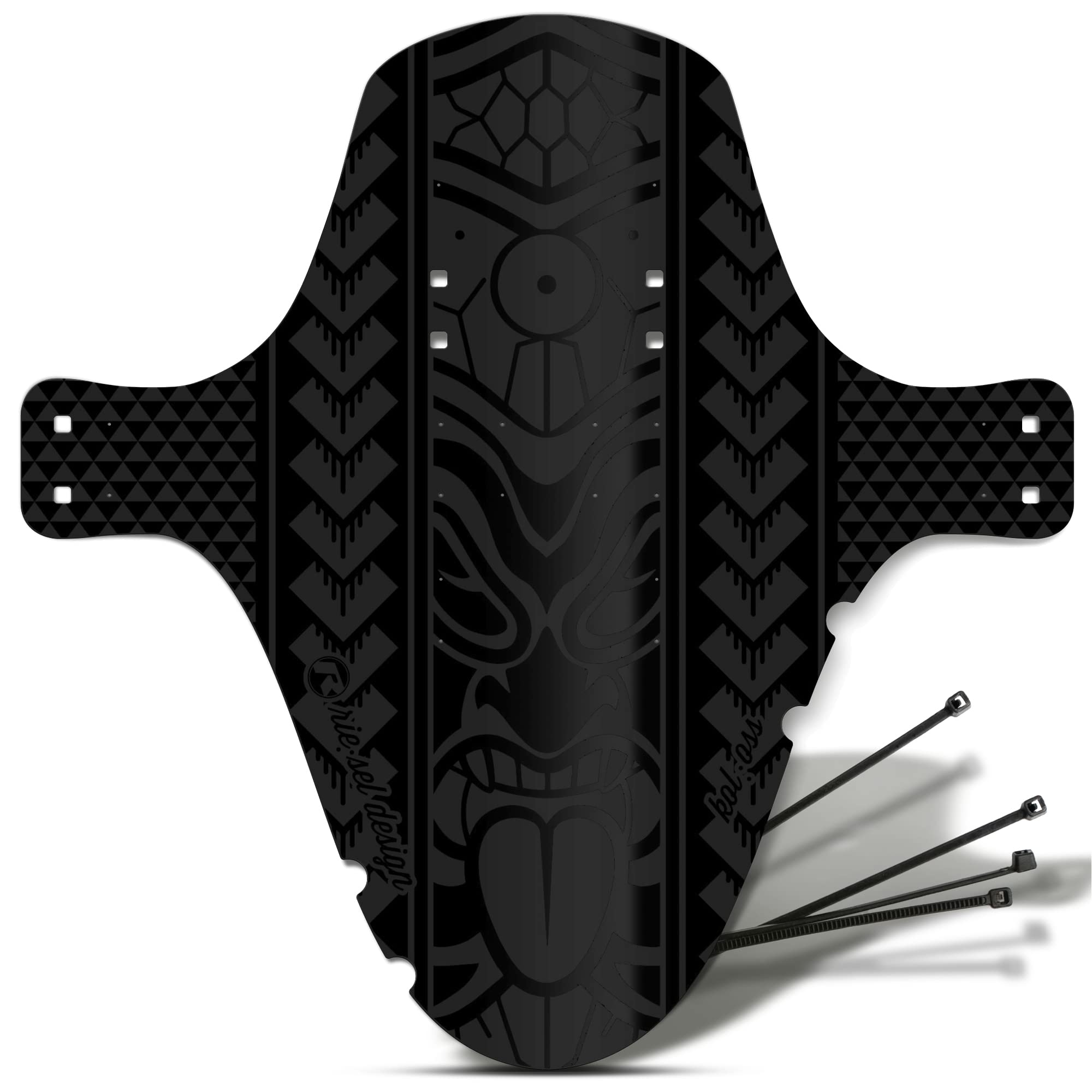 Riesel Design Koloss Unisex Adult Mudguard, Maori, One Size