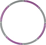Just Be Weighted Hula Hoop 1.4kg Purple Grey Fitness Hoop for Adults view 8