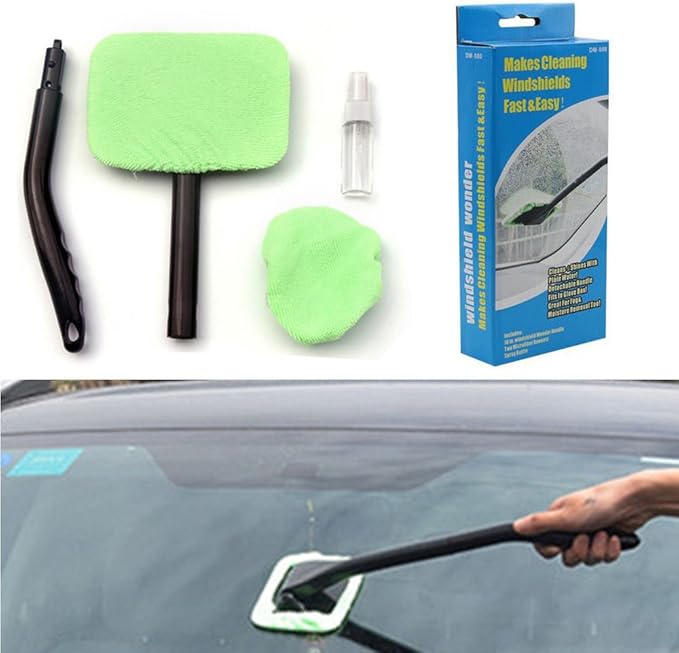 Microfiber Windshield Clean Car Auto Wiper Cleaner Glass