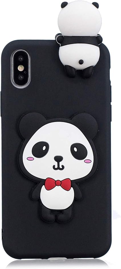 Zcxg Iphone Xr Hulle Pink Katze Hund Silikon Clear View Cover 3d Hulle Ultra Dunn Back Bumper Case Gummi Stossfest Anti Scratch Slim Soft Cover Slim Fit Crystal Red Panda Amazon De Musikinstrumente