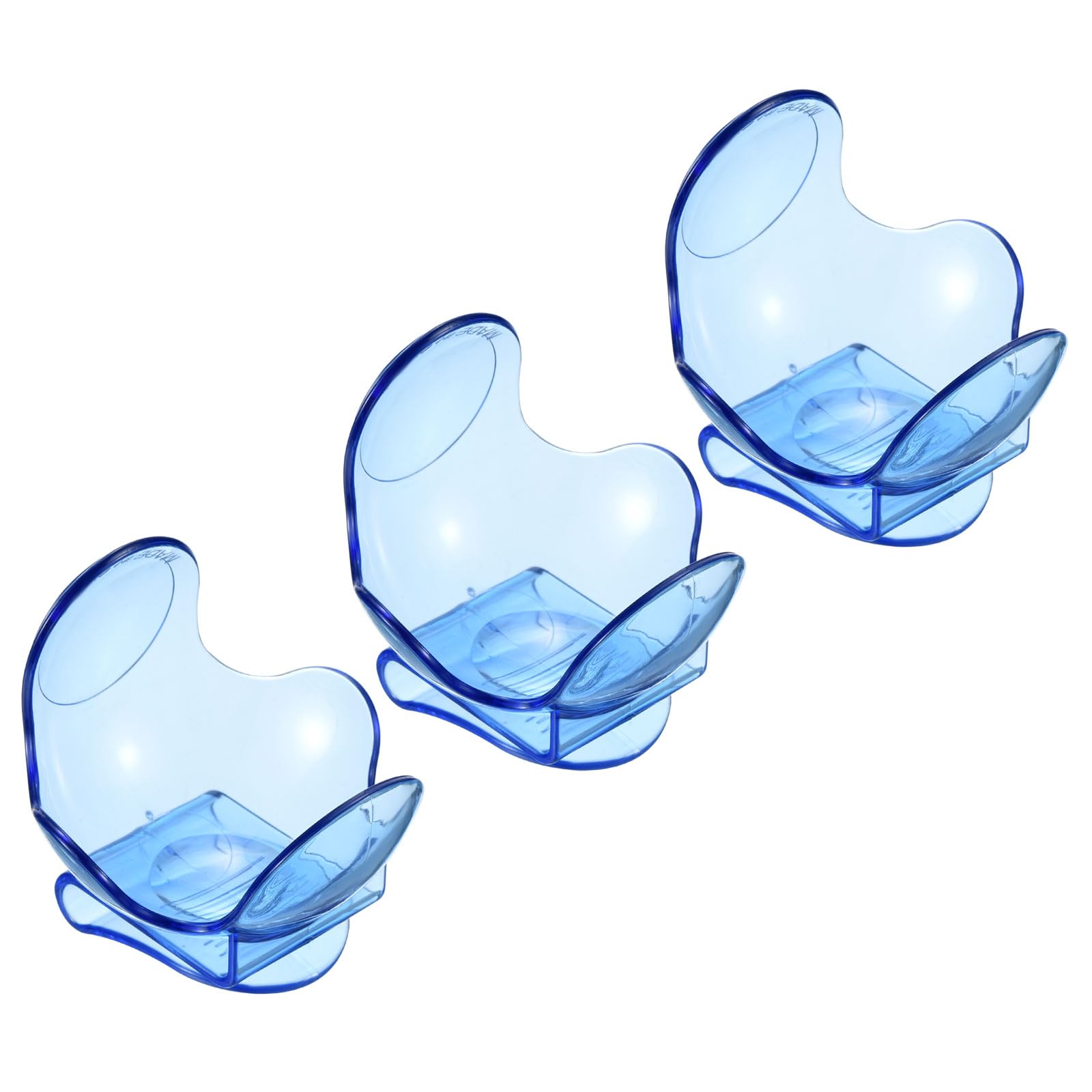 PATIKIL Tennis Ball Holder Waist Clip, 3 Pack Tennis Ball Clip ABS Waistband Clip Holder Sports Equipment for Tennis Training, Blue