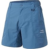 BASSDASH Men's Fishing Shorts UPF 50+ Water Resistant Quick Dry Hiking Cargo Shorts with Multi Pocket