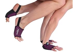 YogaPaws Elite Padded Non Slip Yoga Gloves and Yoga Socks for Women and Men
