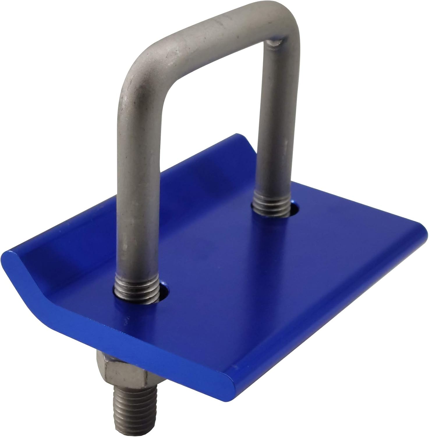 Hitch Accessories Aluminum AntiRattle Stabilizer Hitch Clamp Blue