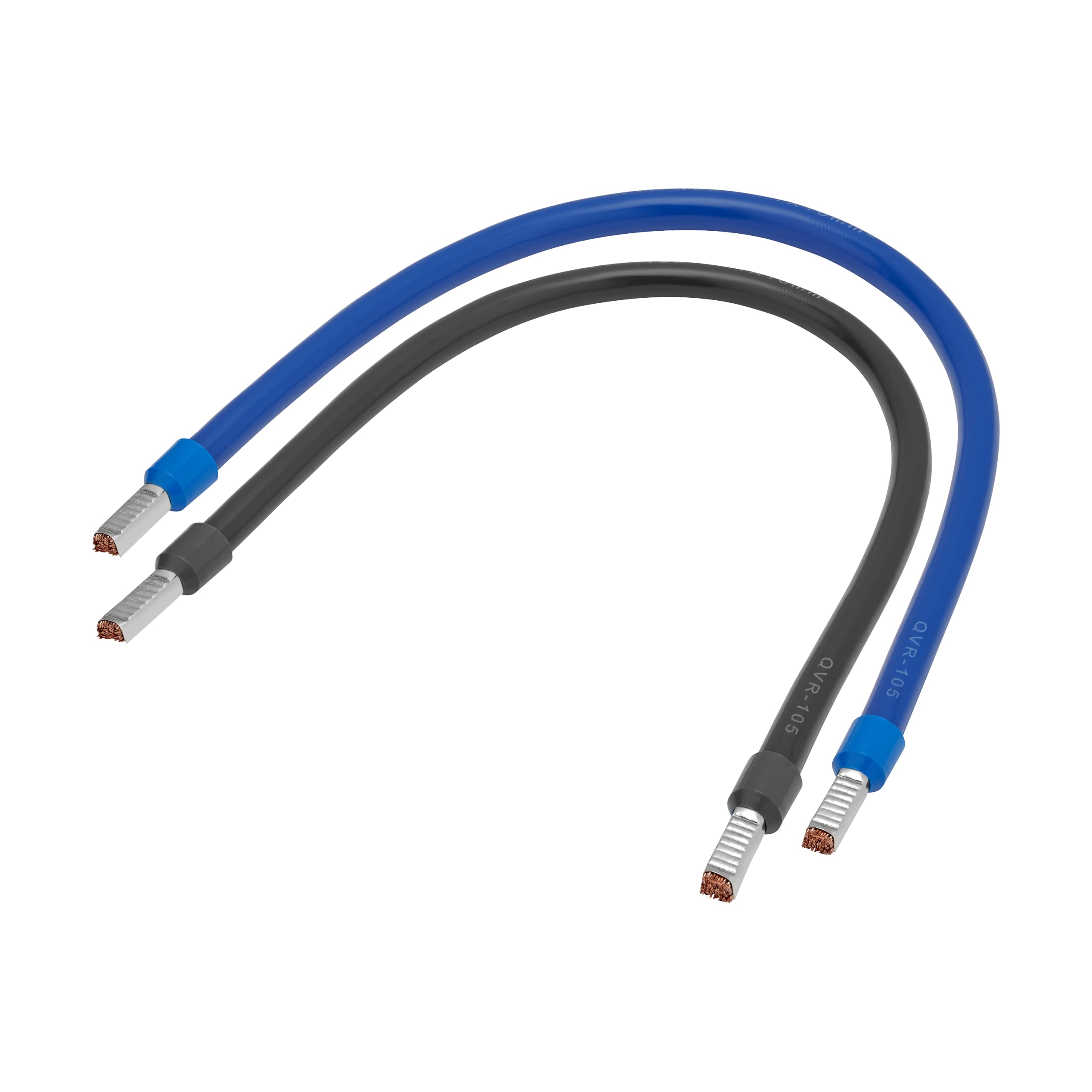 Debflex 707741 Set of 2 Connection Cables with Crimp Terminal 10 mm