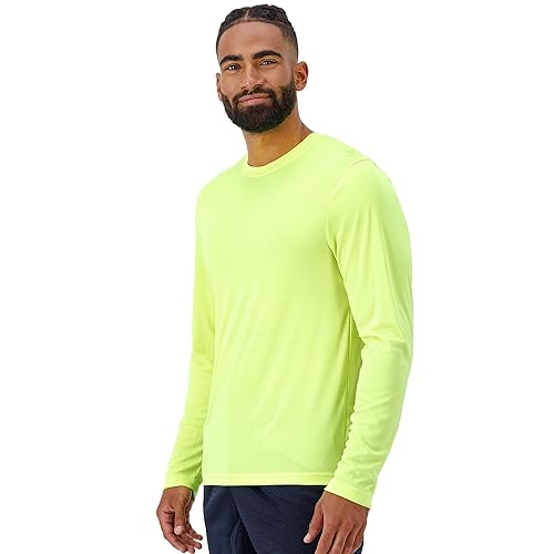 Hanes Men's Long Sleeve Cool Dri T-Shirt UPF 50+, 3X-Large, Pack