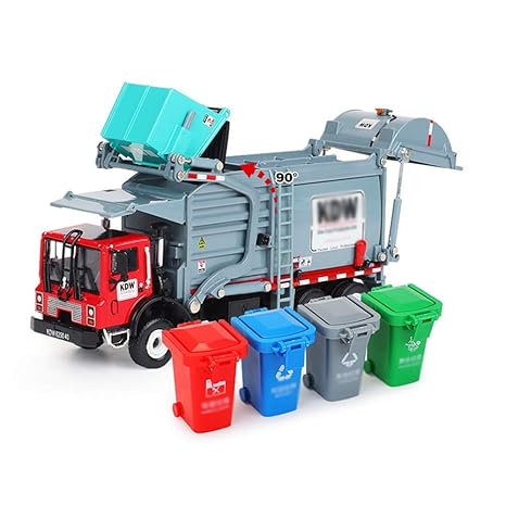 camion de basura de juguete grande