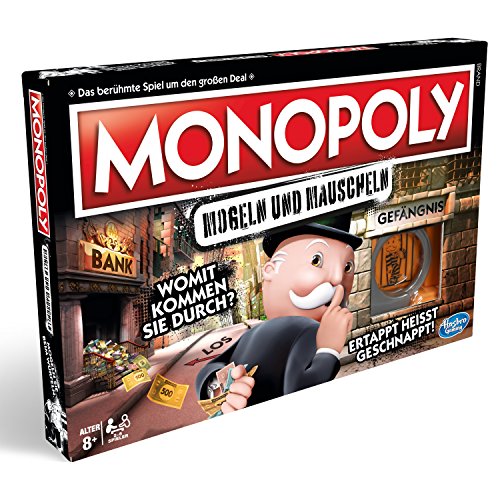 Hasbro E1871100 Monopoly Mogeln und Mauscheln, klassisches Familienspiel – Bild 4