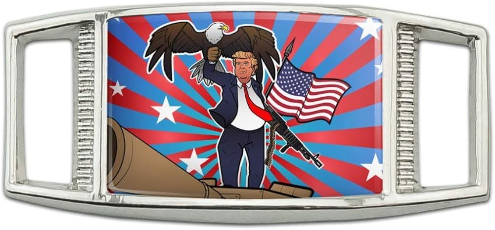 trump american flag shoes