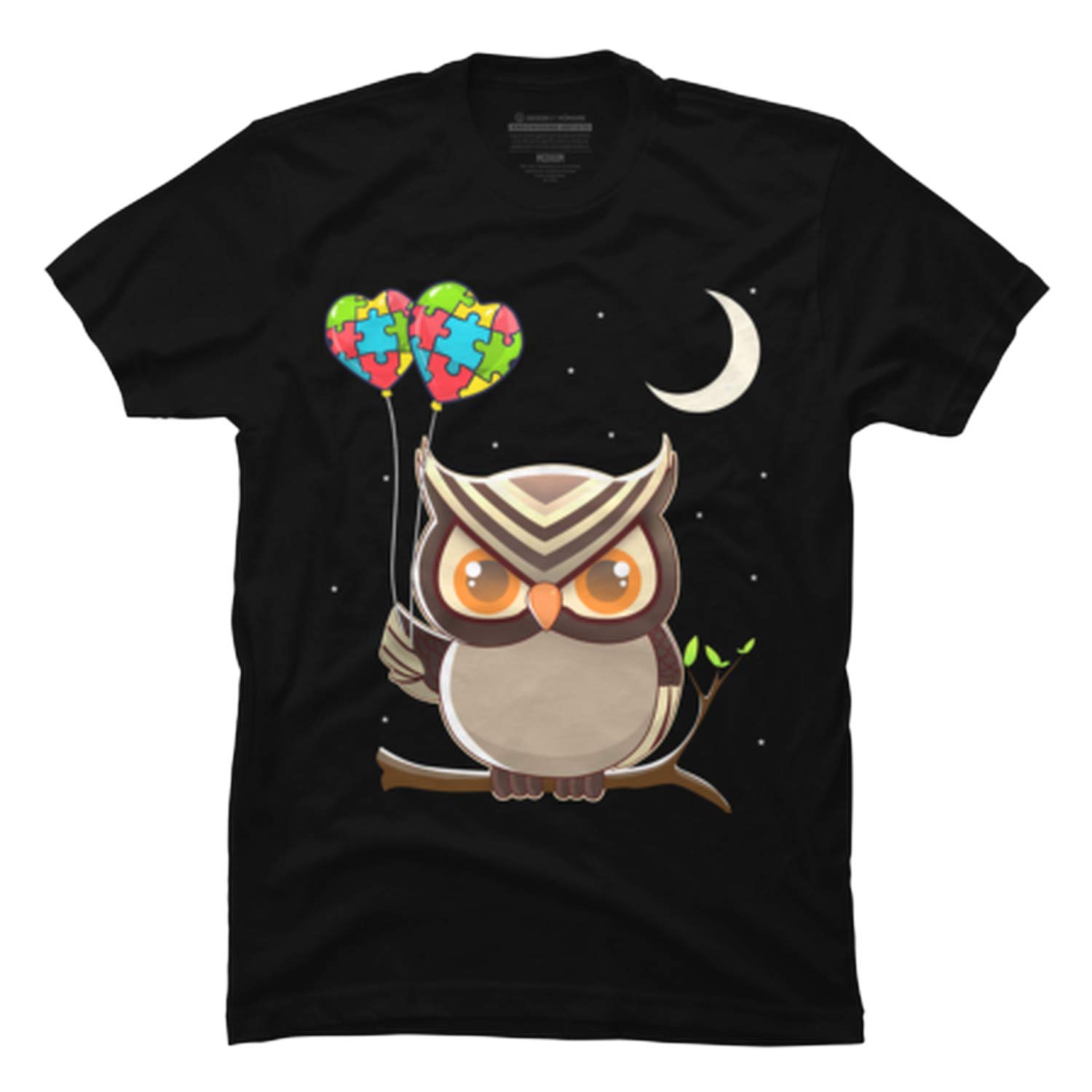 Cute Cartoon Night Owl Autism Awareness Autism Awareness, Autism, Autism Mom, Autistic, Autistic Pride, For Autism, Autism Butterfly T Shirt