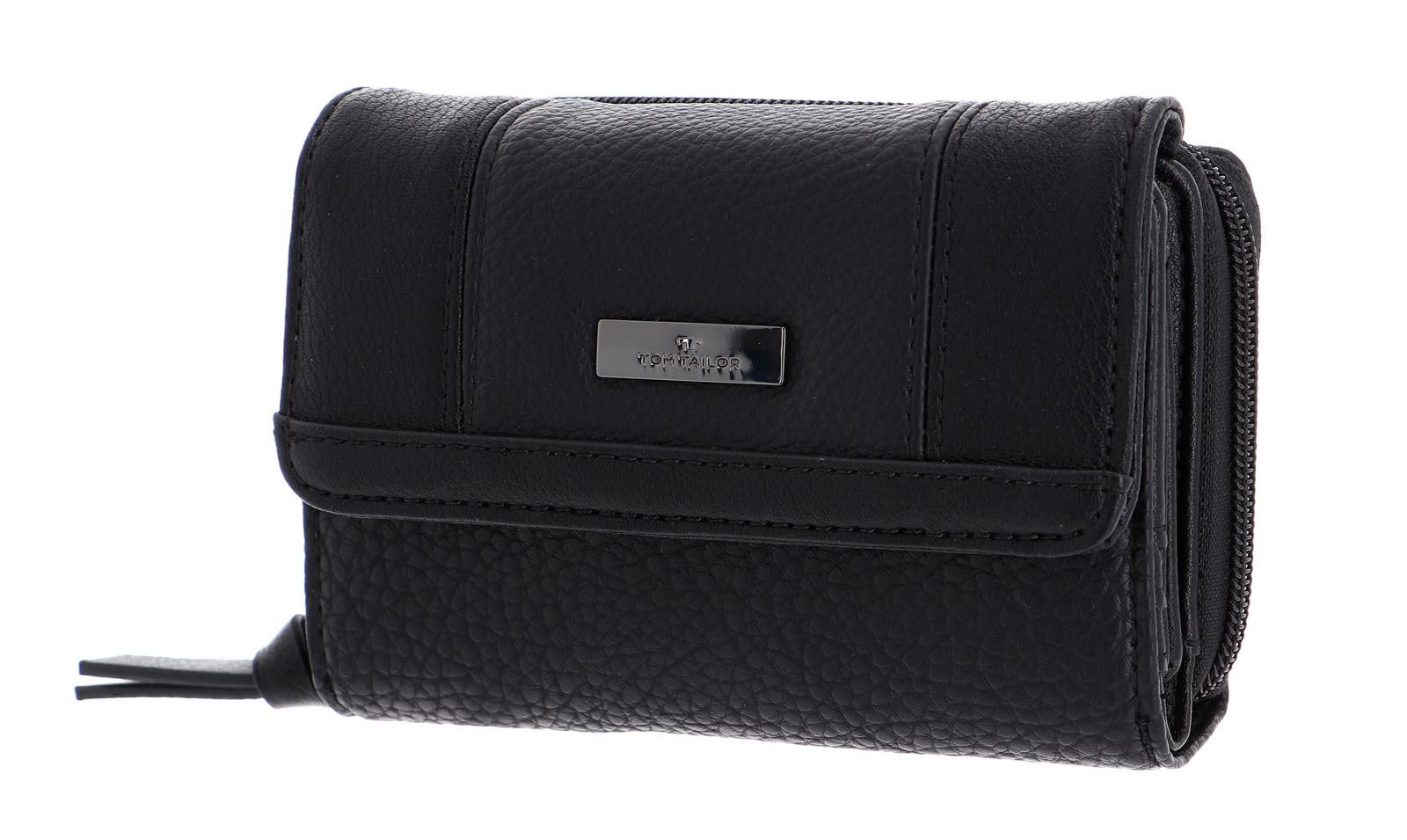 TOM TAILOR Juna Women's Wallet, Black, one Size