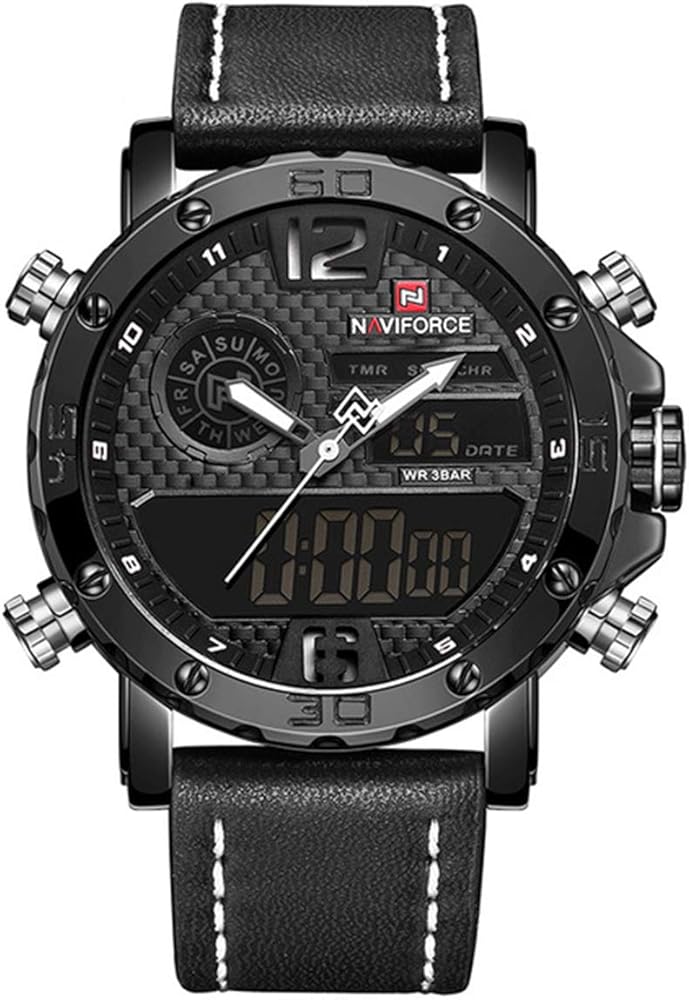 naviforce mens quartz analog watch