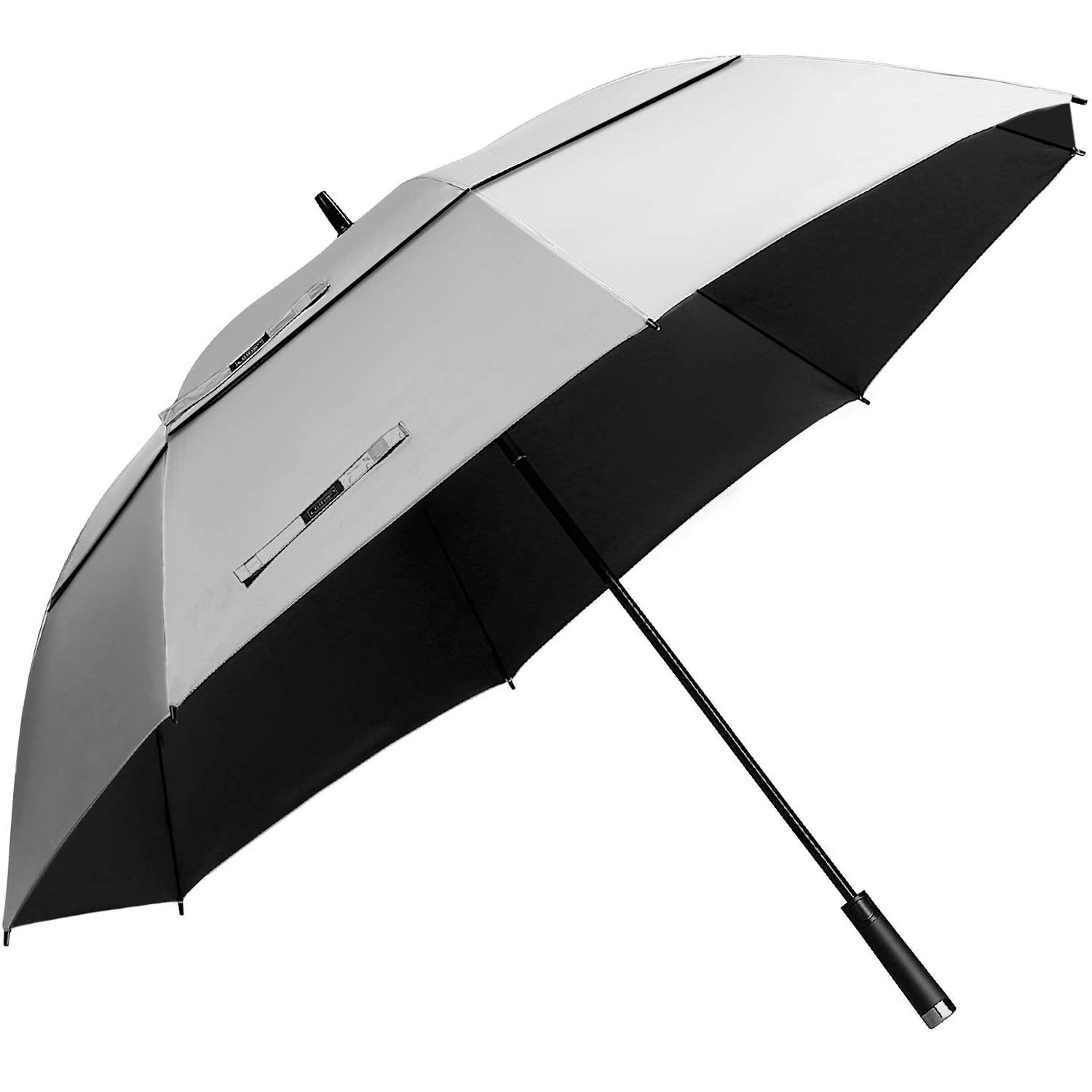 G4Free 62"/68" UV Protection Golf Umbrella Auto Open Vented Double Canopy Oversize Extra Large Windproof Sun Rain Umbrellas