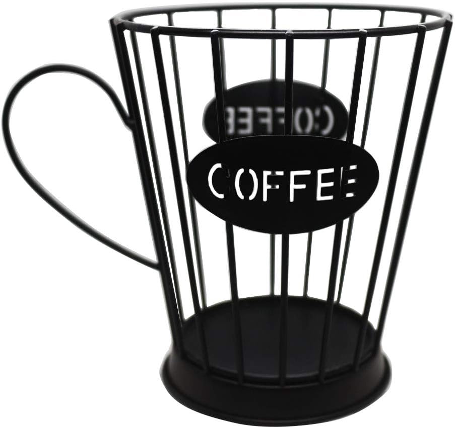 5.5" Coffee Pods Holder Storage Basket Espresso Coffee Pods Keeper Kitchen Counter Storage Holders for Capsules: Kitchen & Dining