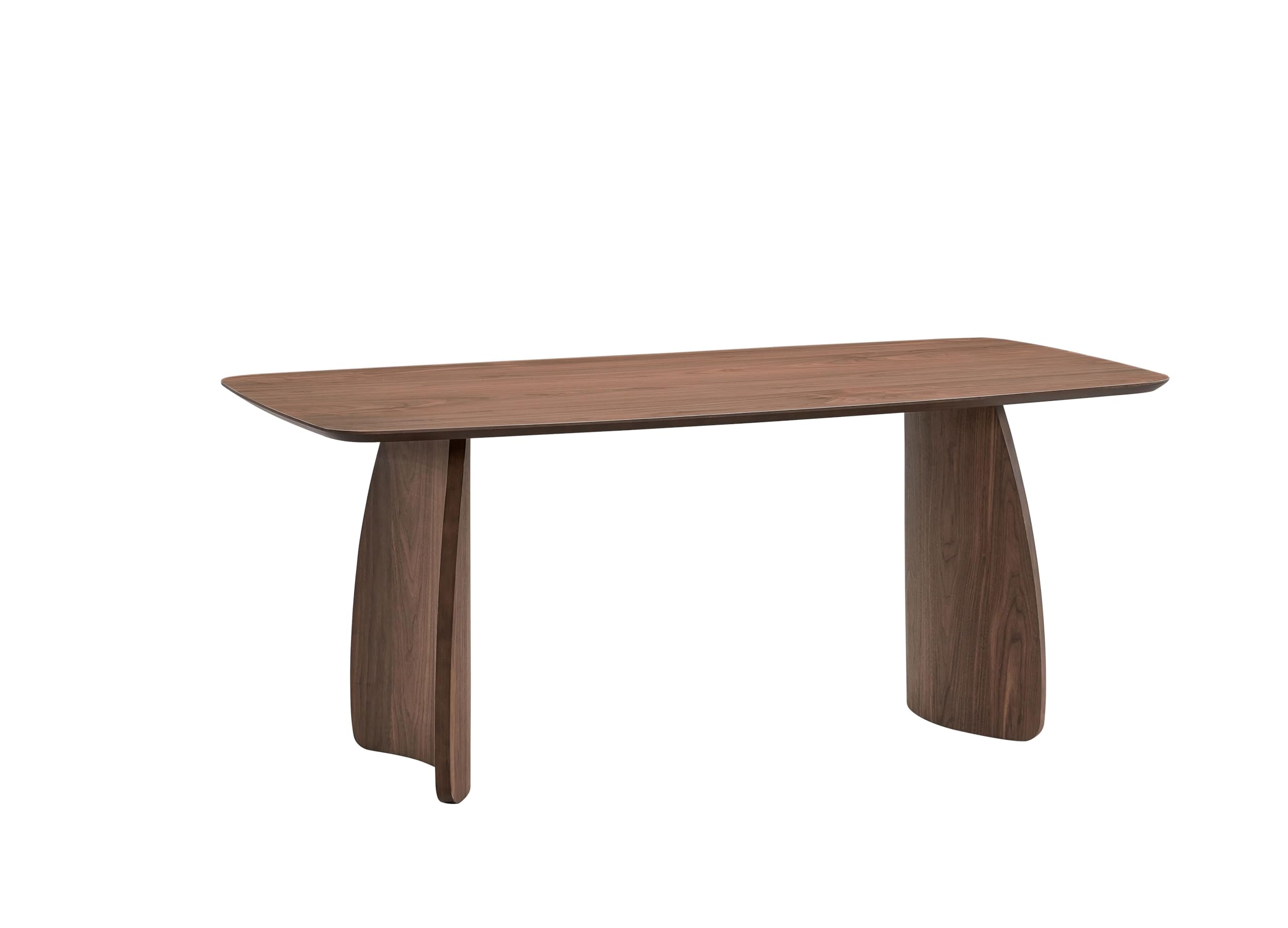 Photo 1 of ***Partial Set, Missing Legs***
Acme Hadasa Scandinavian Rubber Wood Rectangular Dining Table in Walnut