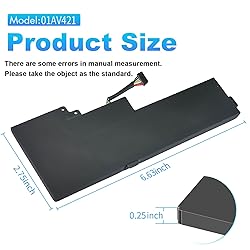 ZAYAUPVL T470 T480 Internal Battery for Lenovo