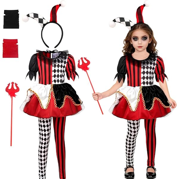 ATOSA Kostüm "Dream Killer" Für Kinder (5-6 Jahre) – Inkl. T-Shirt & Hose, Rot, Mit Kapuze
