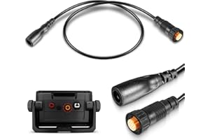 Replacement for 010-12718-00 Adapter Cable, 4-Pin Transducer to 12-Pin Sounder Adapter Cable Compatible with echoMAP Chirp, E