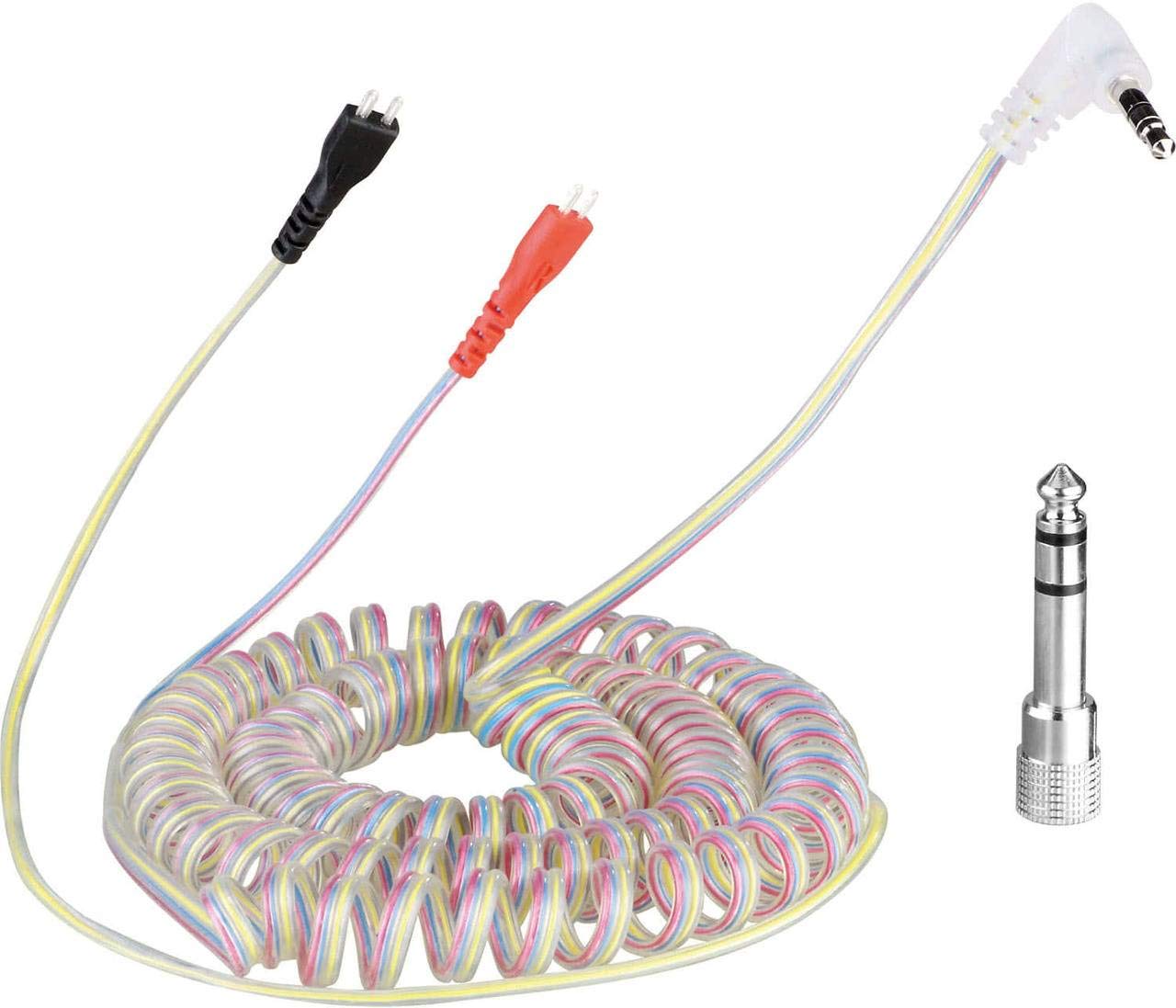Zomo CC35 Spiral Cable HD25 3.5 m Transparent