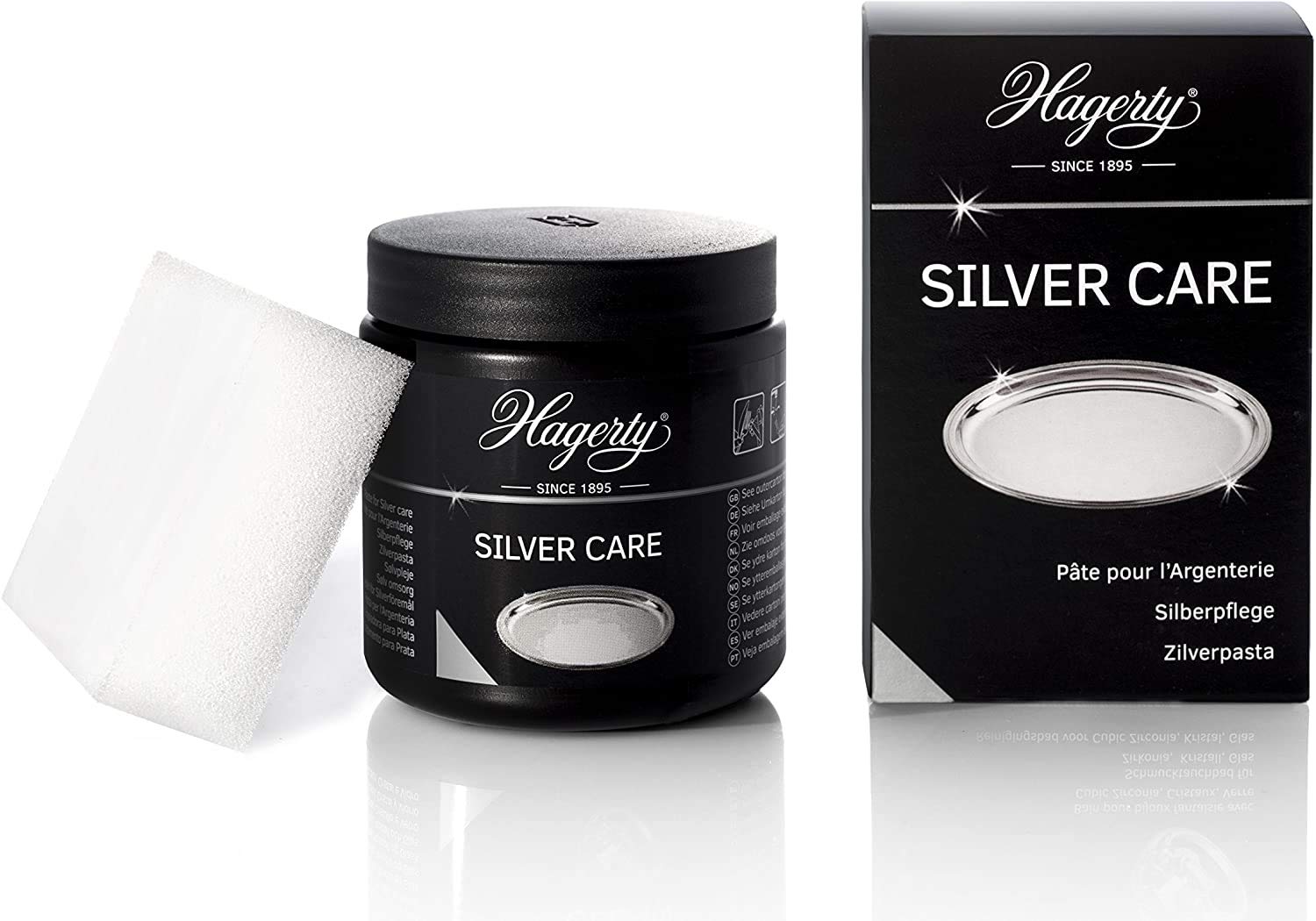 Hagerty Silver Care Cleaner with Anti-Tarnish, 1-Pack (1 x 150 ml)